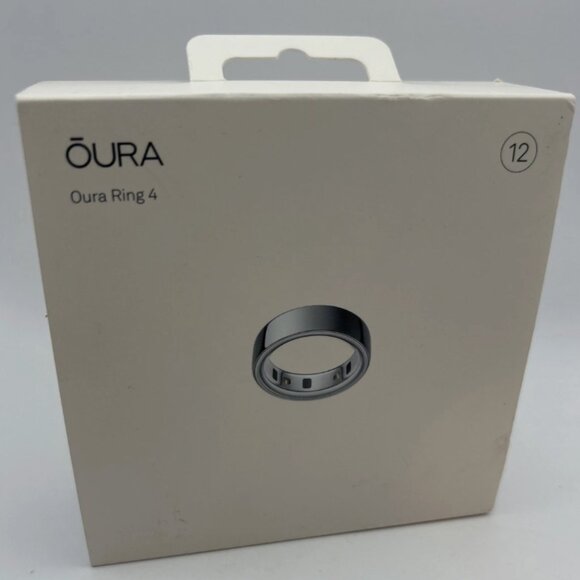 Oura Ring Gen 4 Silver - NEW!!